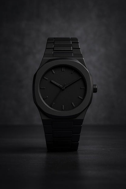 Luxury Arabic Dial Stainless Steel Watch for Men