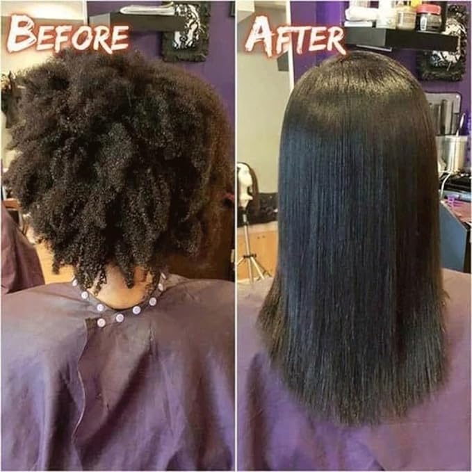 Hair Straightener Comb | Fast Heating Electric Hair Straightening Brush