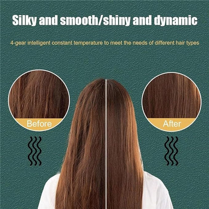 Hair Straightener Comb | Fast Heating Electric Hair Straightening Brush