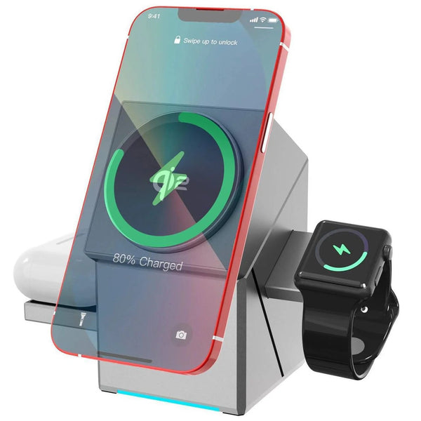 3-in-1 Magnetic Wireless Charger ©