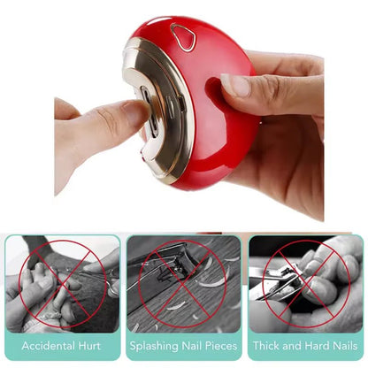 Portable Electric Nail Clipper – Safe & Easy Nail Trimmer ✨