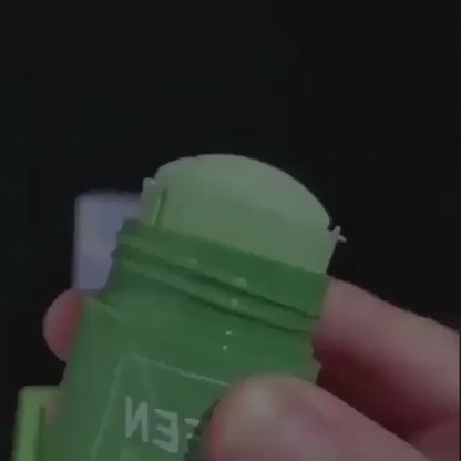 ✨ Green Tea Face Mask Stick | Deep Cleansing, Oil Control & Skin Refresher  ۔