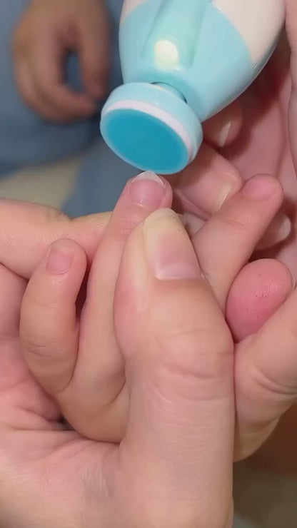 Baby Electric Nail Trimmer | Safe, Gentle & Quiet Battery-Operated Nail Clipper