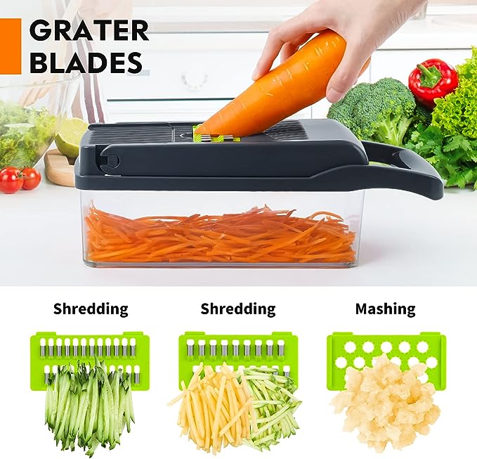 Vegetable Cutter Chopper and Slicer | Multi-Function Kitchen Food Chopper